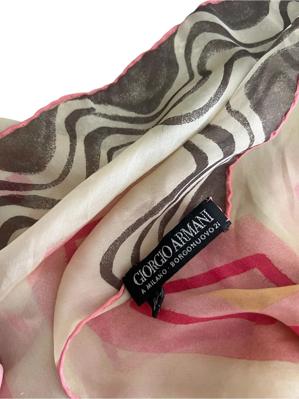 GIORGIO ARMANI Silk Scarf